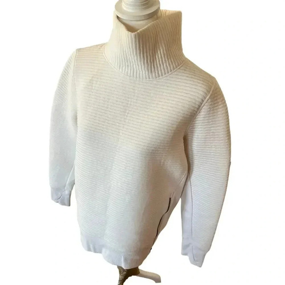 ALL IN MOTION TEXTURED TURTLE NECK PULLOVER WOMENS SIZE MEDIUM - Picture 4 of 9
